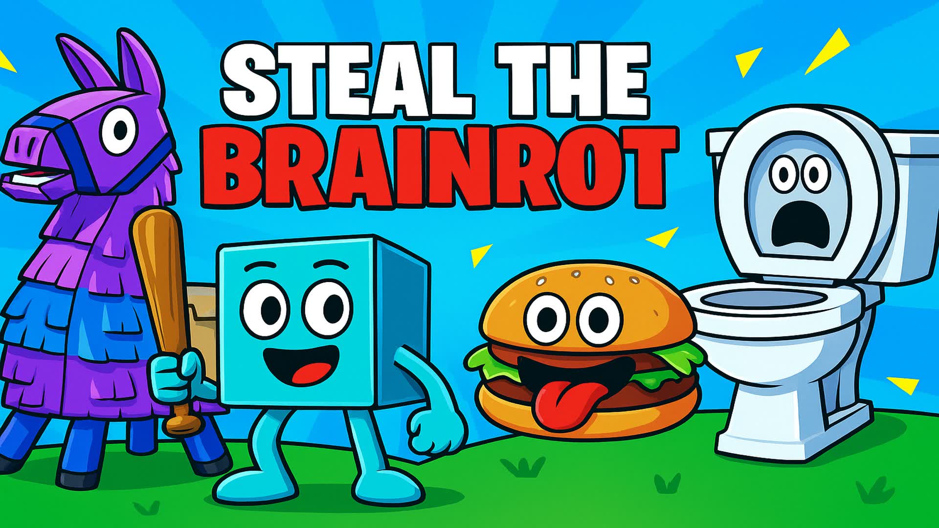 Steal the Brainrot Squid version