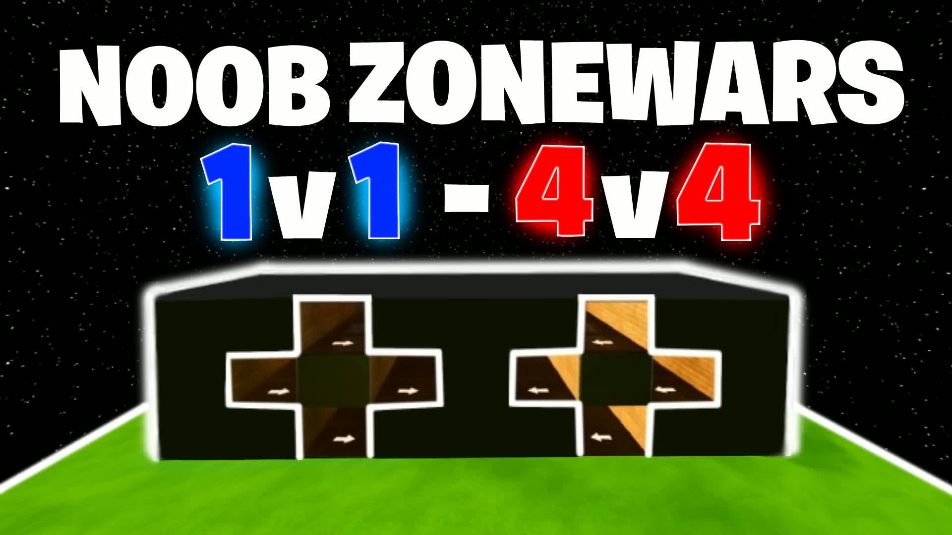 1V1 - 4V4 ゾーンウォーズ (コーチミルク)