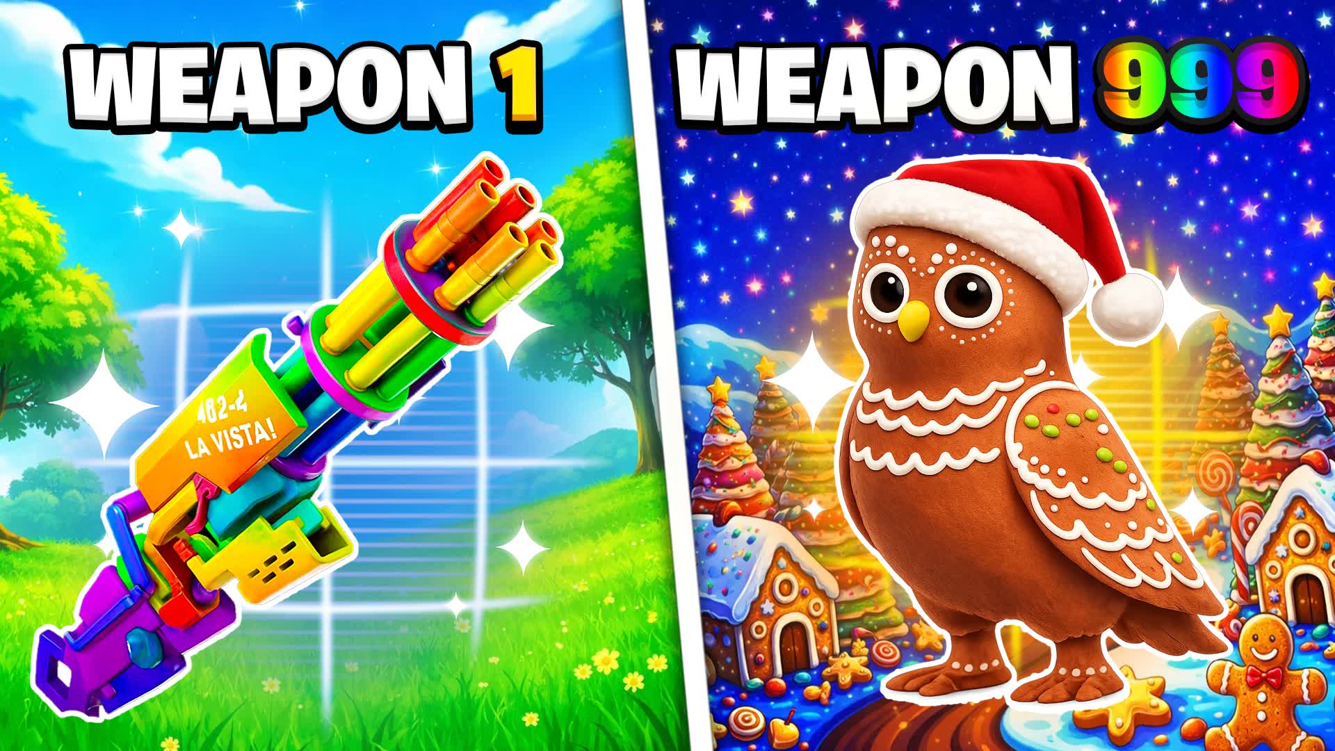 ⭐️ MEGA XMAS SUPER GUN GAME ONE SHOT ❄️