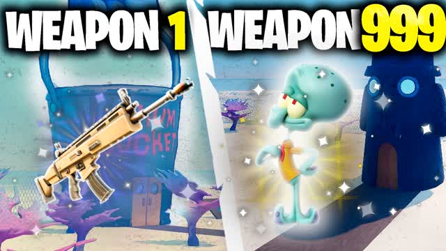 🍍 SQUAREPANTS BOB GUN GAME 🎯 ONE SHOT