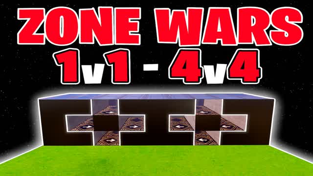 1V1 TO 4V4 PRO ZONE WARS PIECE CONTROL