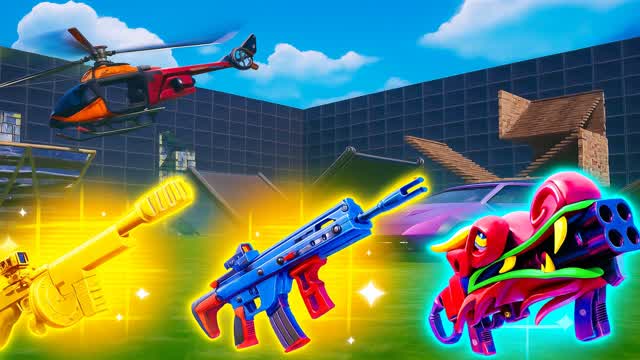 1V1 All weapons Mega Pit 🔥🏆