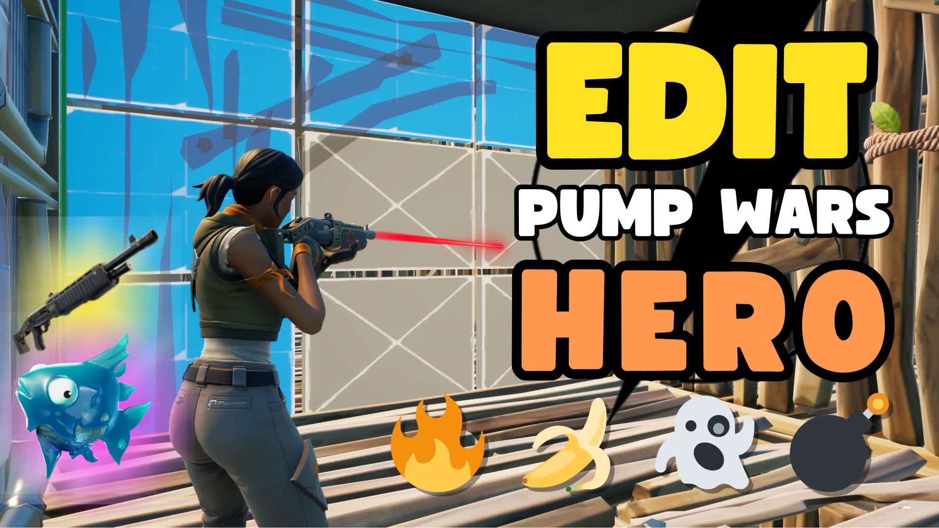 🎯HERO EDIT PUMP WARS📝 2422-6203-1486 by training - Fortnite Creative ...