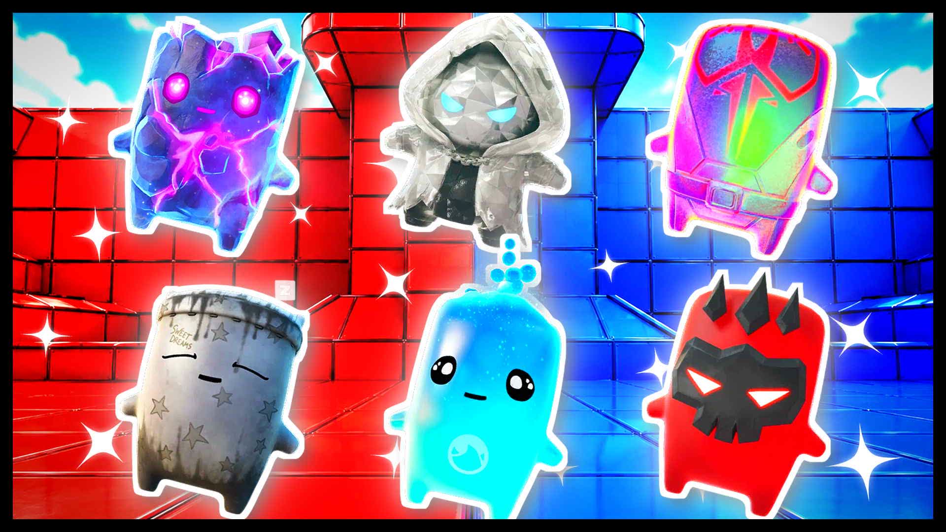 BLUE VS RED THRUSTER ARC 🔵🔴