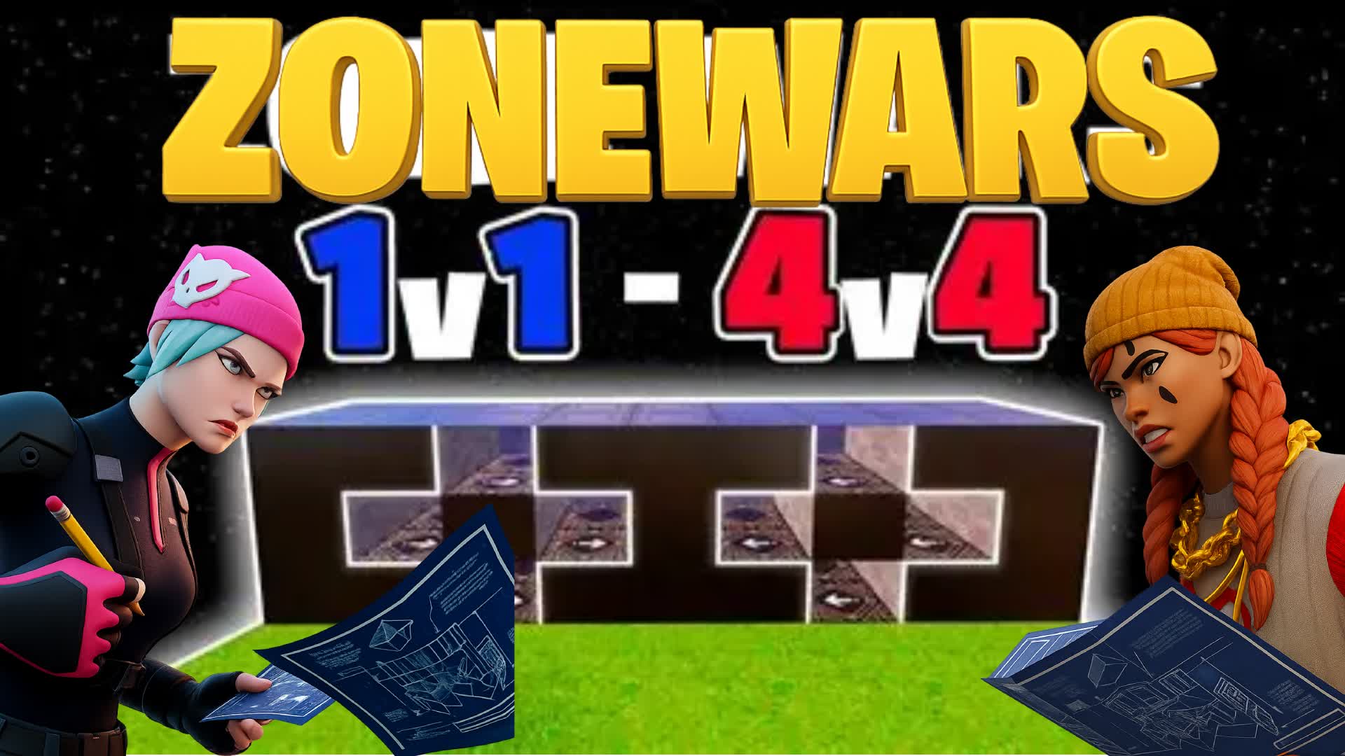 ZONEWARS 1V1 TO 4V4