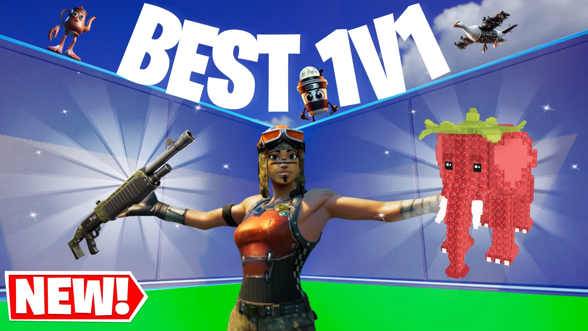 BEST ALLGUN 1V1 FREE FOR ALL