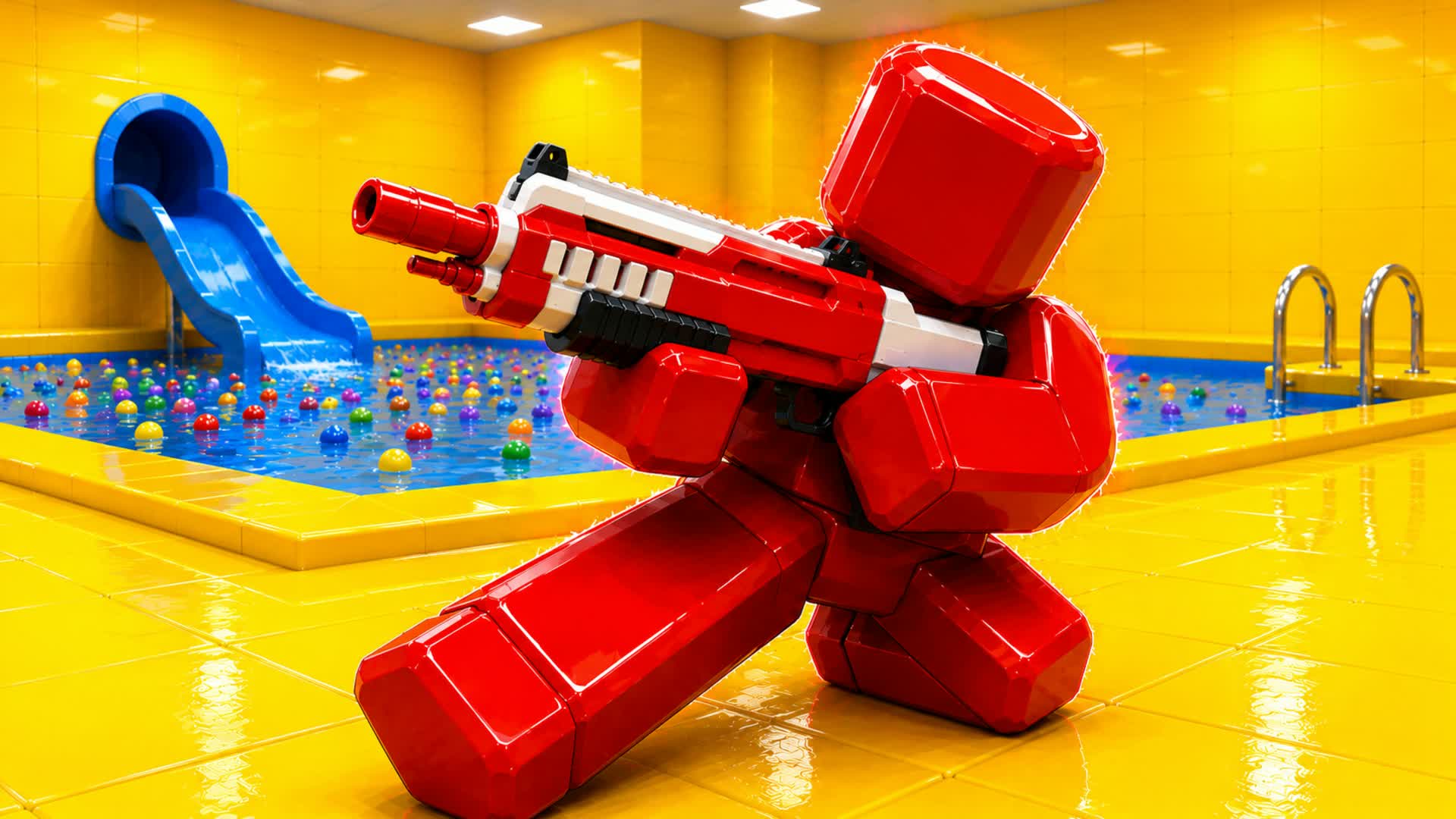 BACK RED VS BLUE 🔴🔵 WEAPONS &CARS 🎯