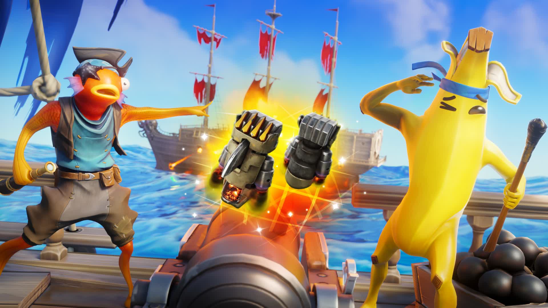 🏴☠️PIRATES KING RED VS BLUE🔴🔵 0620-8100-3032 by rhy - Fortnite ...