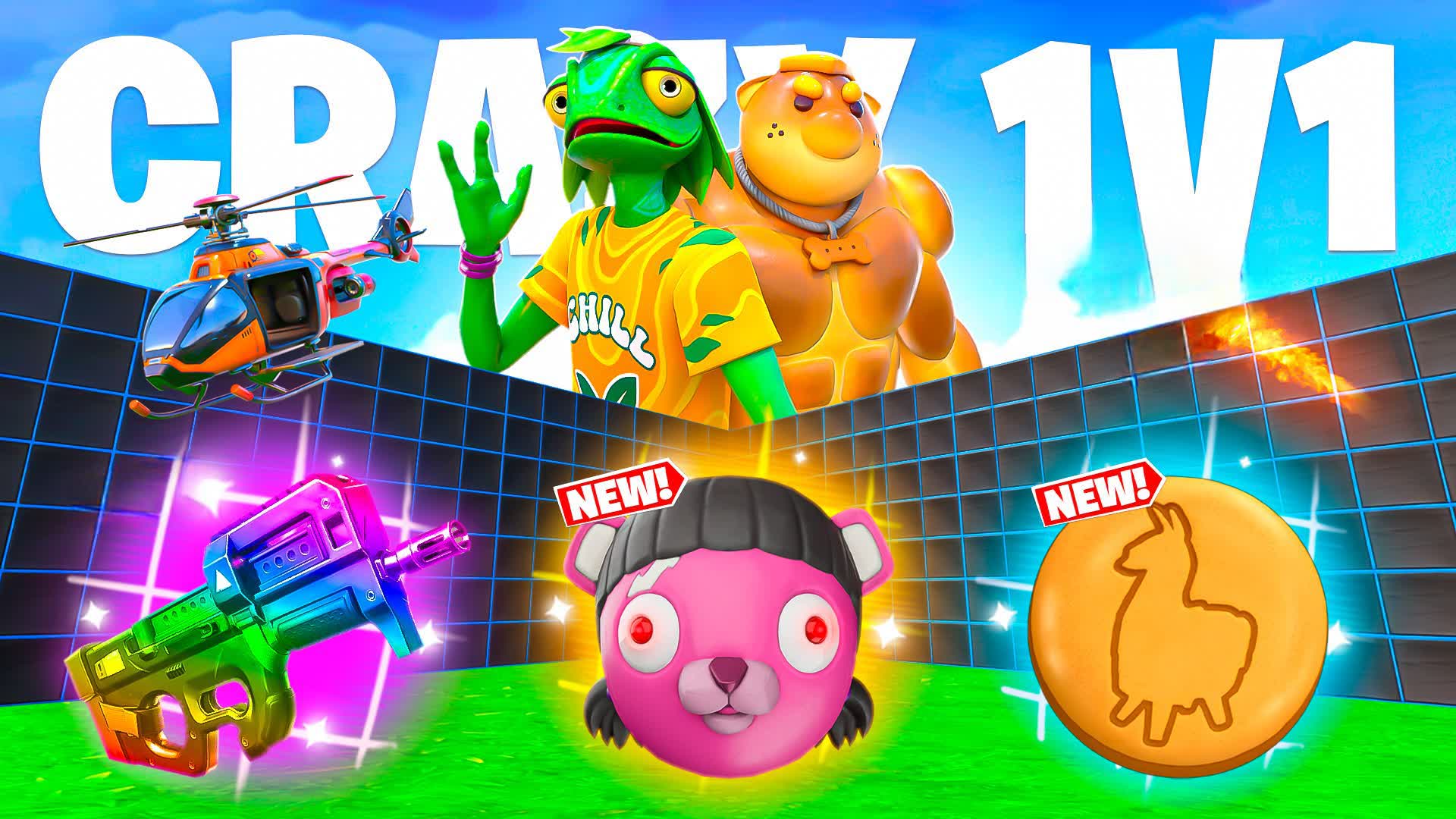 ⭐️🎯CRAZY 1V1 FFA 0541-1253-4402🎯⭐️