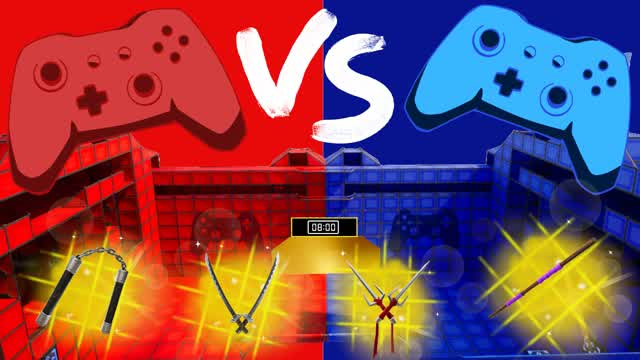 TMNT CONSOLE RED VS BLUE 🔴🔵