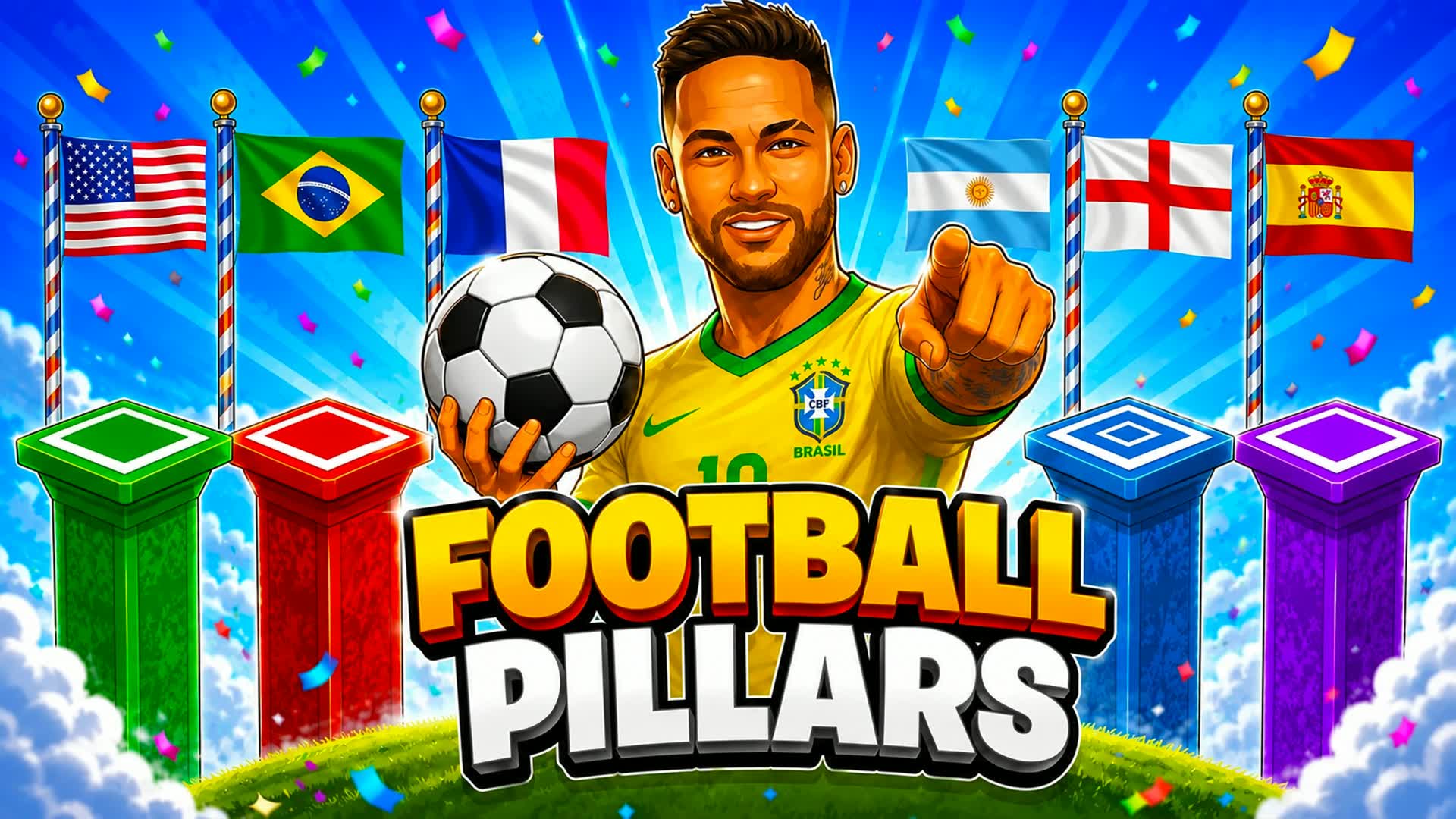 FOOTBALL PILLARS