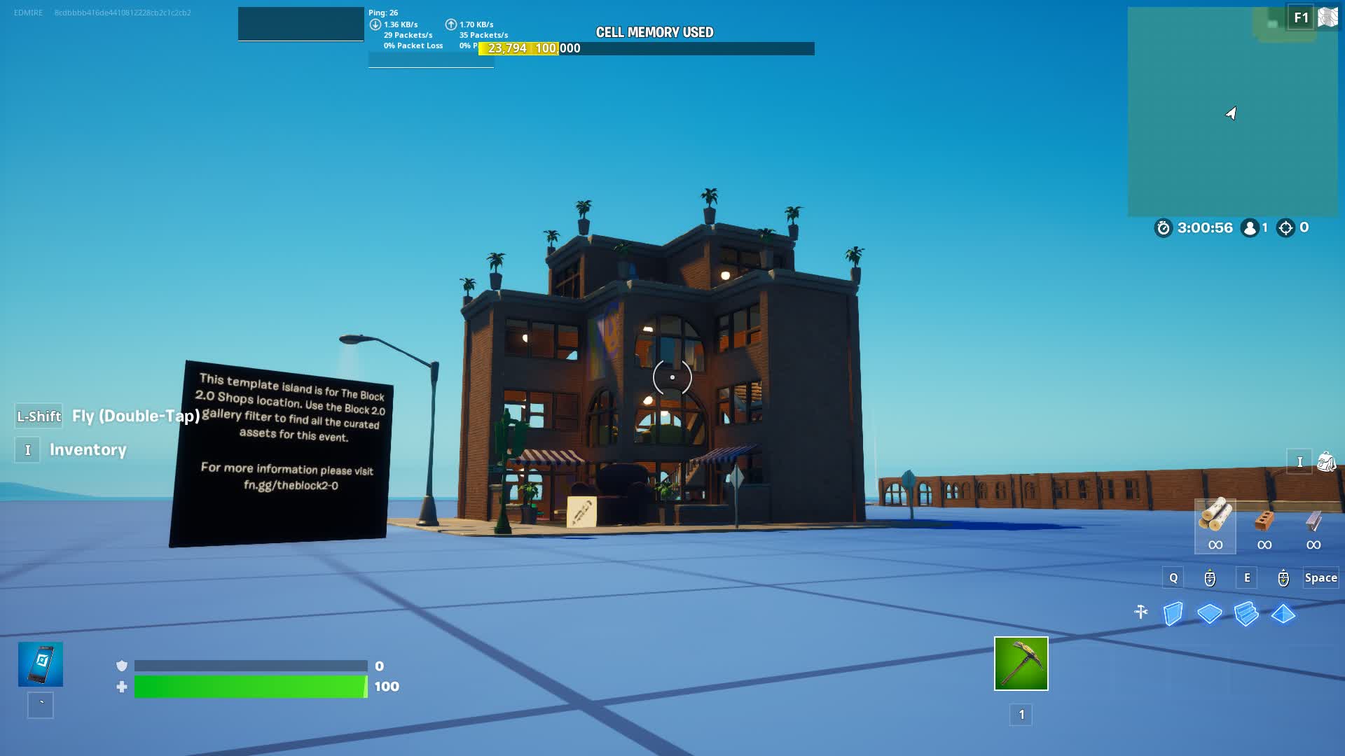 The Block 2.0 Template Shops 9355-3783-7713 by edmire - Fortnite ...