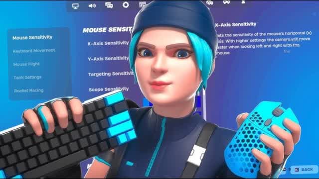 BEST KEYBOARD SETTINGS 1V1