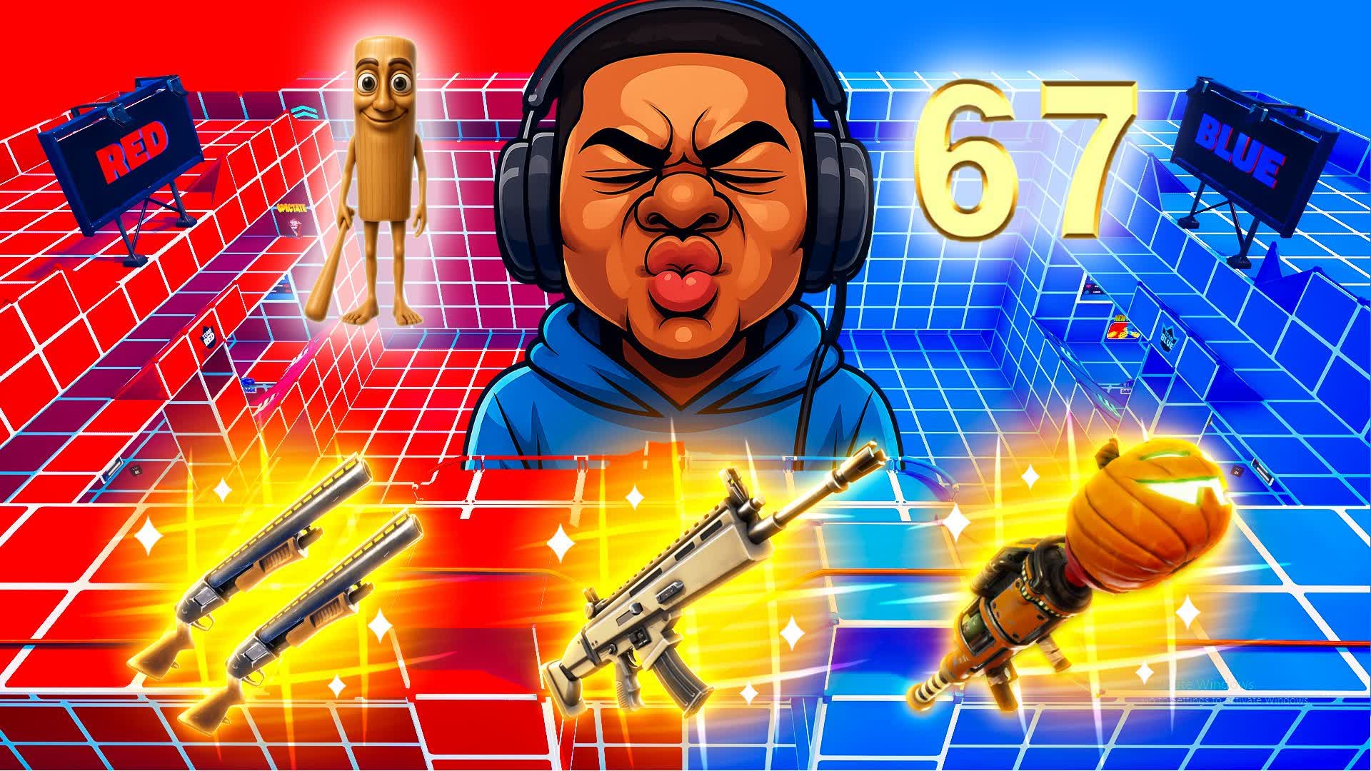 🔴ブレインロット レッド vs. ブルー🔵