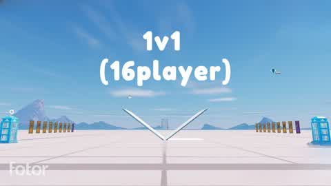1v1 16player