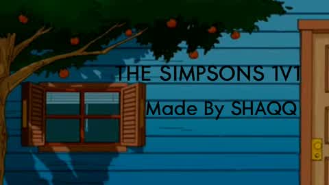 new simpsons 1v1 map