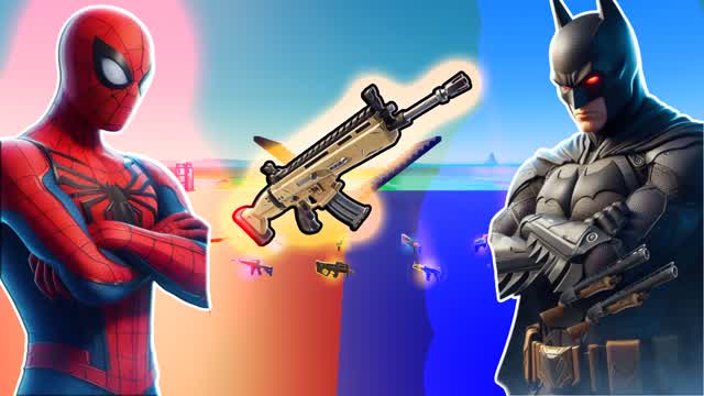 SPIDERMAN VS BATMAN 1V1 đŽđ”