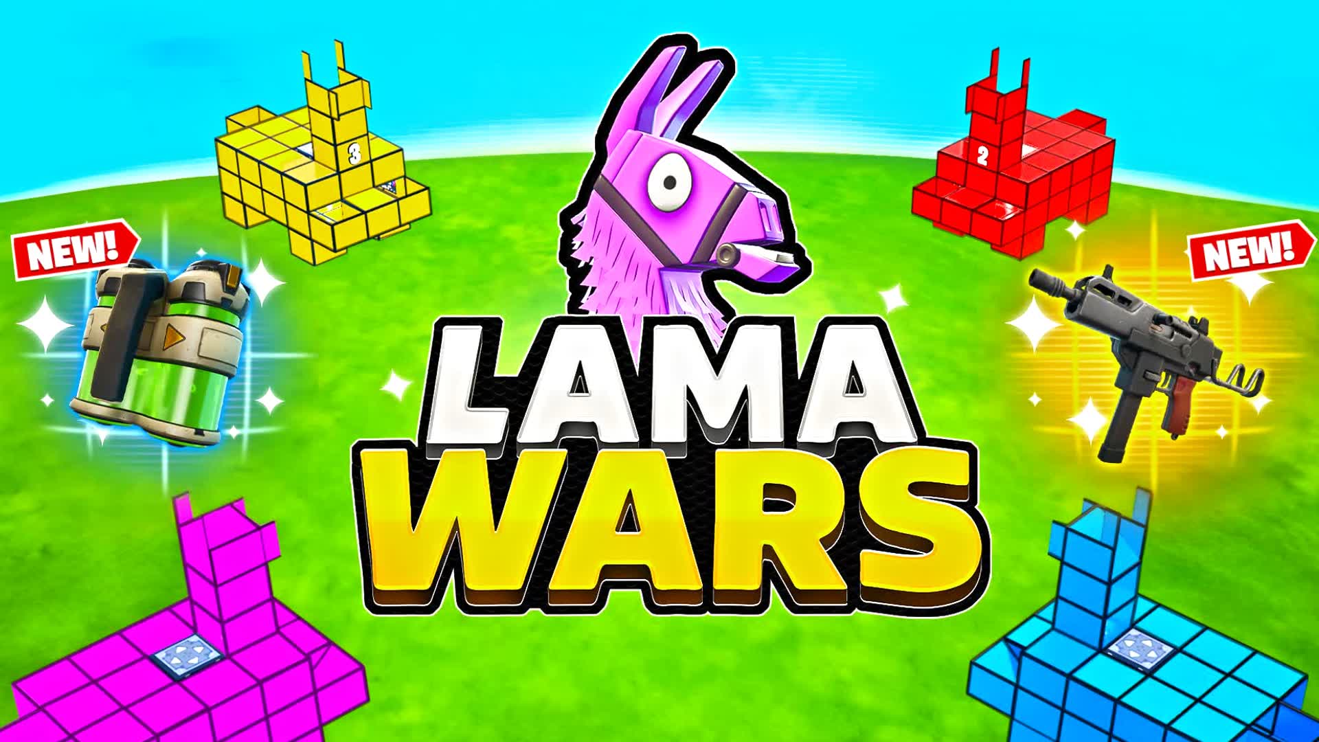 LLAMA WARS UNC LAMA WARS ZONE WARS A