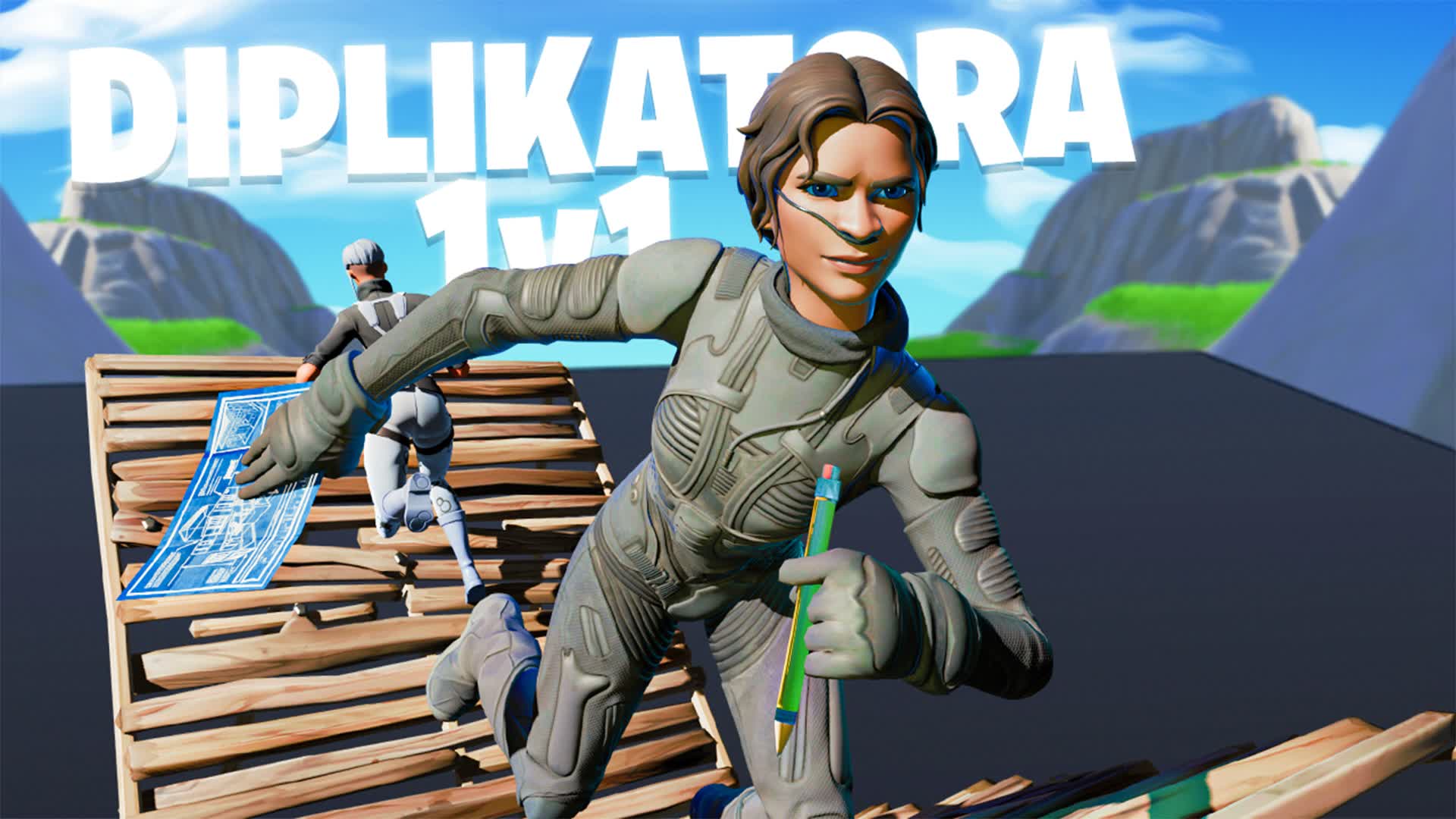 DIPLIKATORA 1V1 BUILD FIGHTS