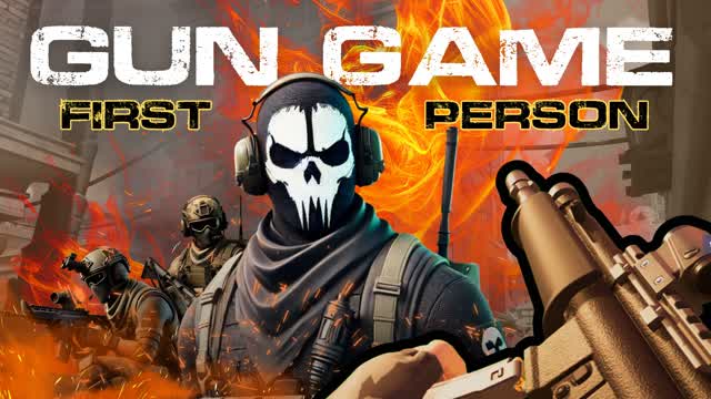 Infinite Gun Game - First Person