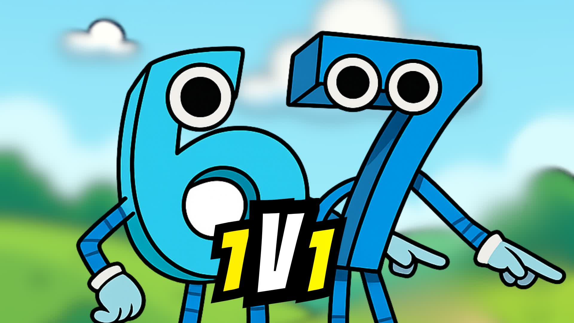 1v1 ビルドファイト 67 ブレインロット