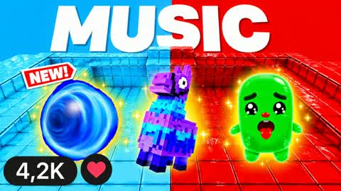 MUSIC AND RYTHM RED VS BLUE