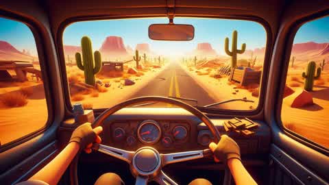 DUSTY TRIP DESERT🚘