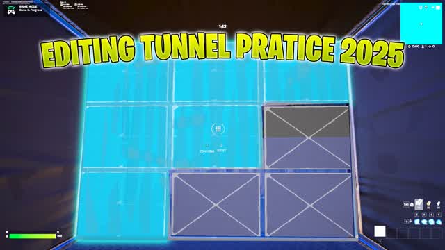 NEW EDITING PRATICE TUNNEL 2025 📝