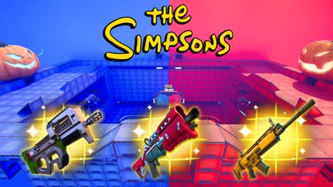 SIMPSONS CRAZY RED VS BLUE 🔴🔵