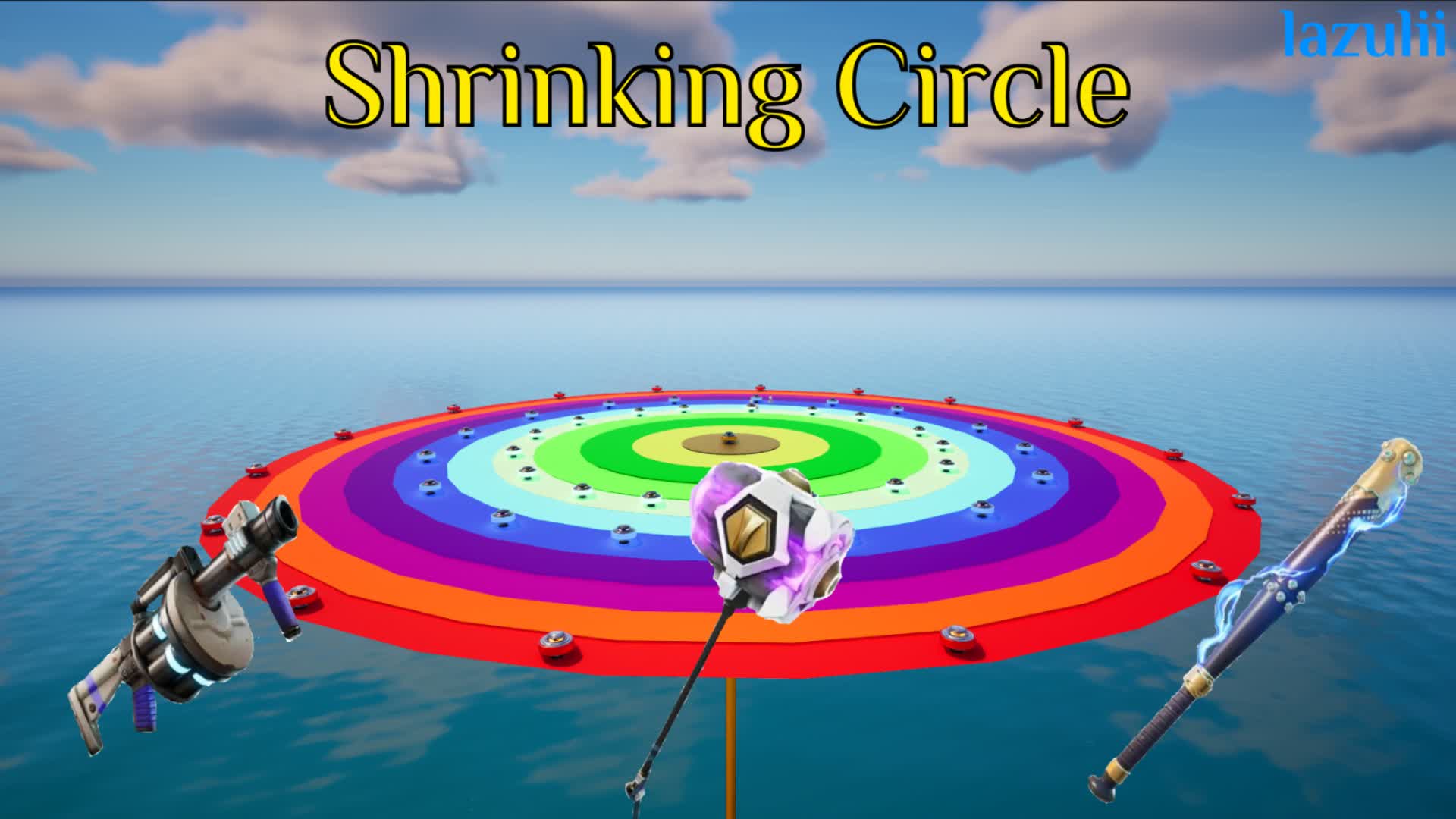 🔵Shrinking Circle🔴 2954-0873-9693 by lazulii - フォートナイト