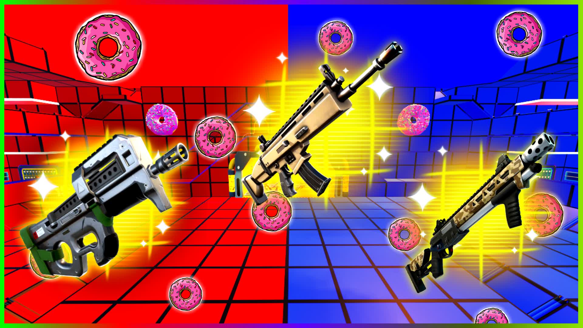 YELLOW EXPLOSION RED VS BLUE