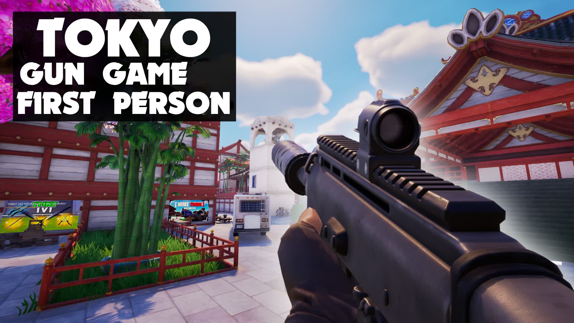 TOKYO FIRST PERSON🔫GUN GAME🎯ONE SHOT⭐️