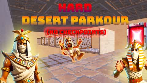 Hard desert parkour