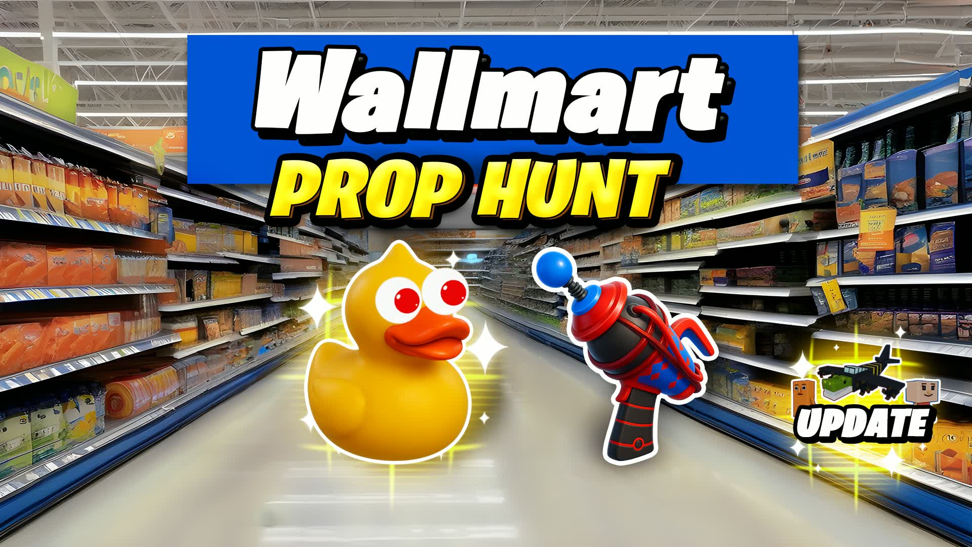 WALLMART PROP HUNT 🛒 ESCAPE