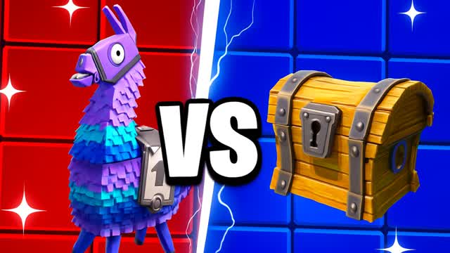 RED VS BLUE: LOOT LLAMA VS CHEST
