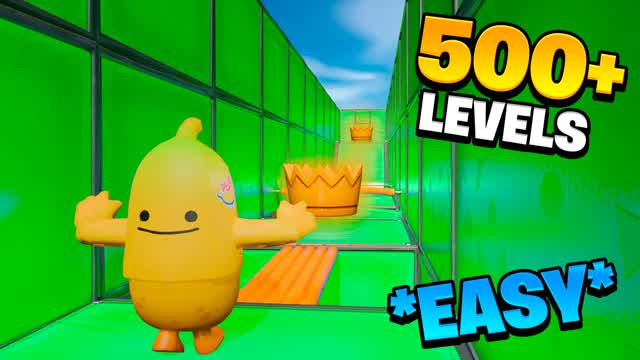 EASY DEFAULT PARKOUR 500+ FALL GUYS 🌈