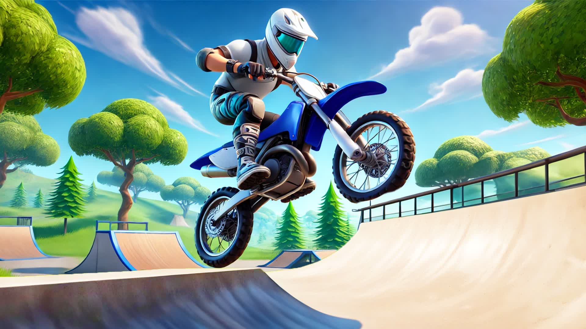 DIRT BIKE 🏍️ FREESTYLE ARENA SKATE PARK
