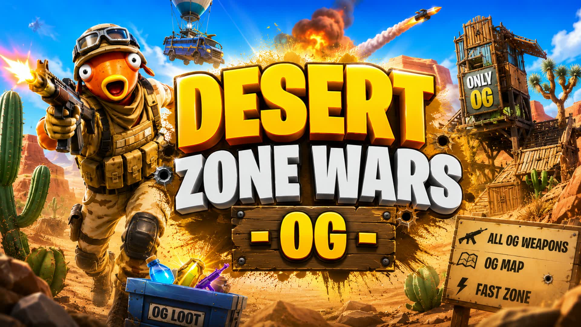 🌵 DESERT ZONE WARS 🌵 | OG