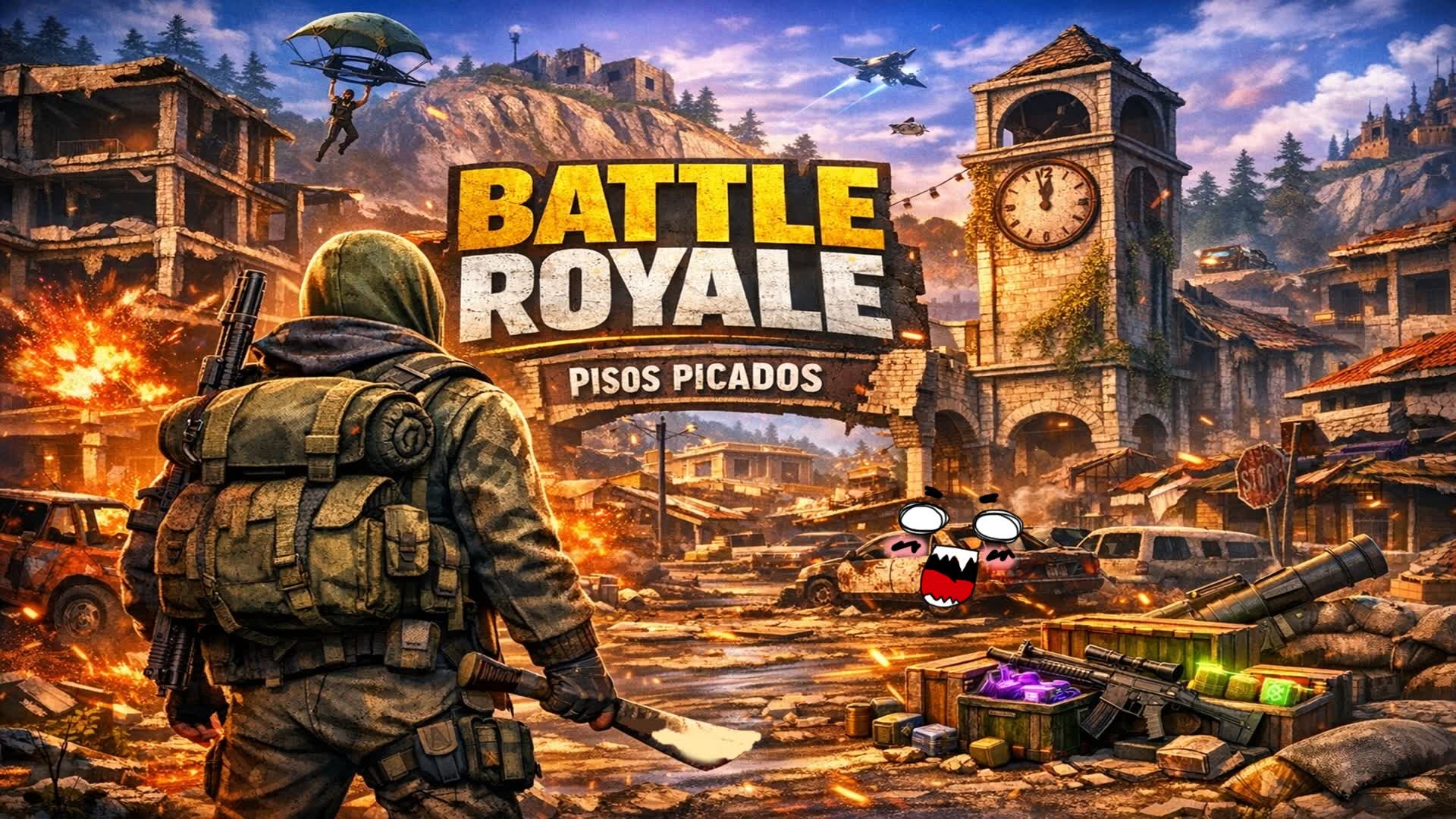 バトルロワイヤルデイズチョップドフロア