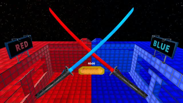 LIGHTSABER RED VS BLUE 🔴🔵