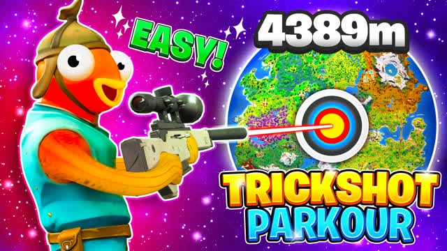 Galaxy TrickShot Parkour🎯