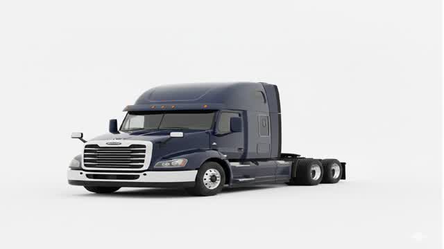 um caminhão no meio do nada