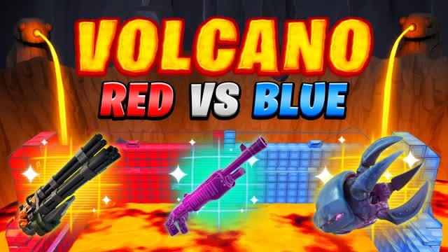 VOLCANO RED VS BLUE