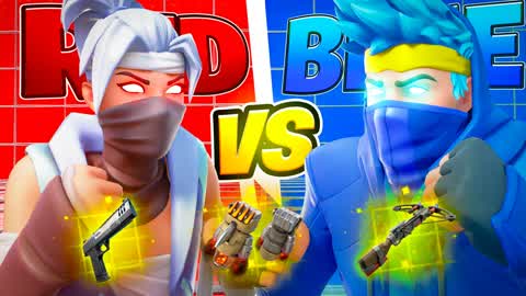 NINJA RED VS BLUE 🔴🔵