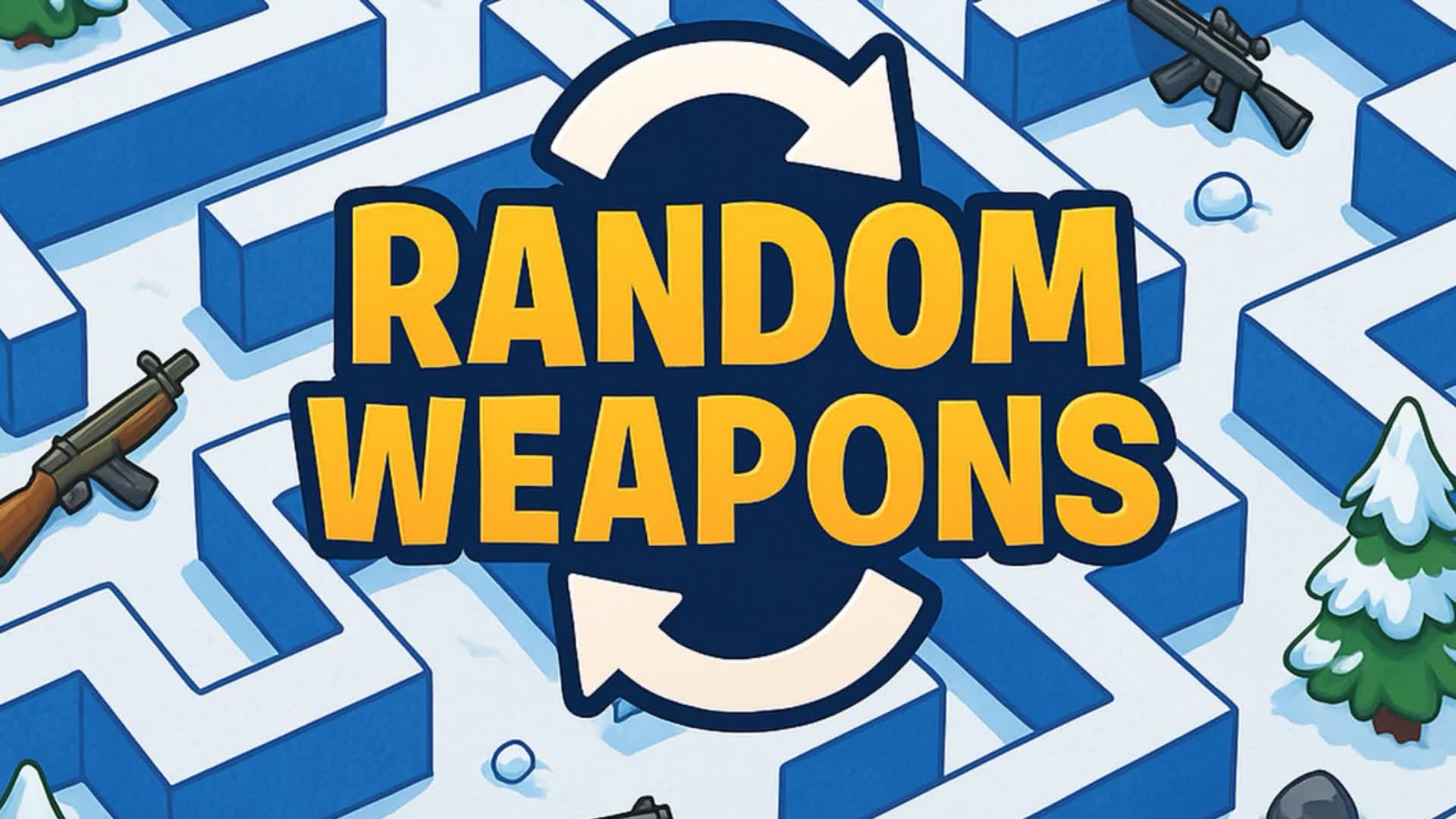 icy maze random wepons fight
