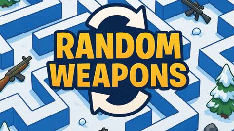 icy maze random wepons fight