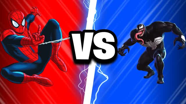 SPIDERMAN VS VENOM 🔴🔵