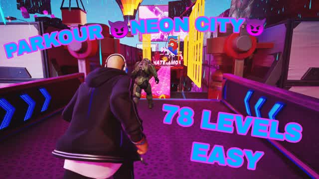 Capture 1 â PARKOUR đNEON CITYđ EASY