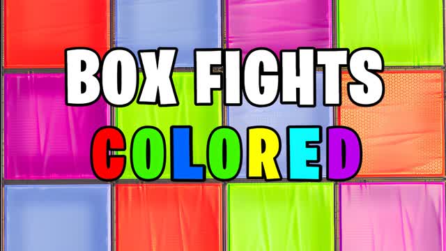 🌈COLORED BOX FIGHTS🎨