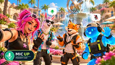 TALK & PLAY 🎮 PROXIMITY CHAT